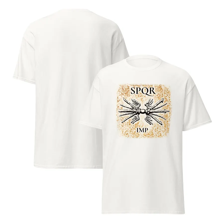 SPQR Jupiter's Thunderbolt Roman Traditional Art 2nd Century AD, T-Shirt product image (8)