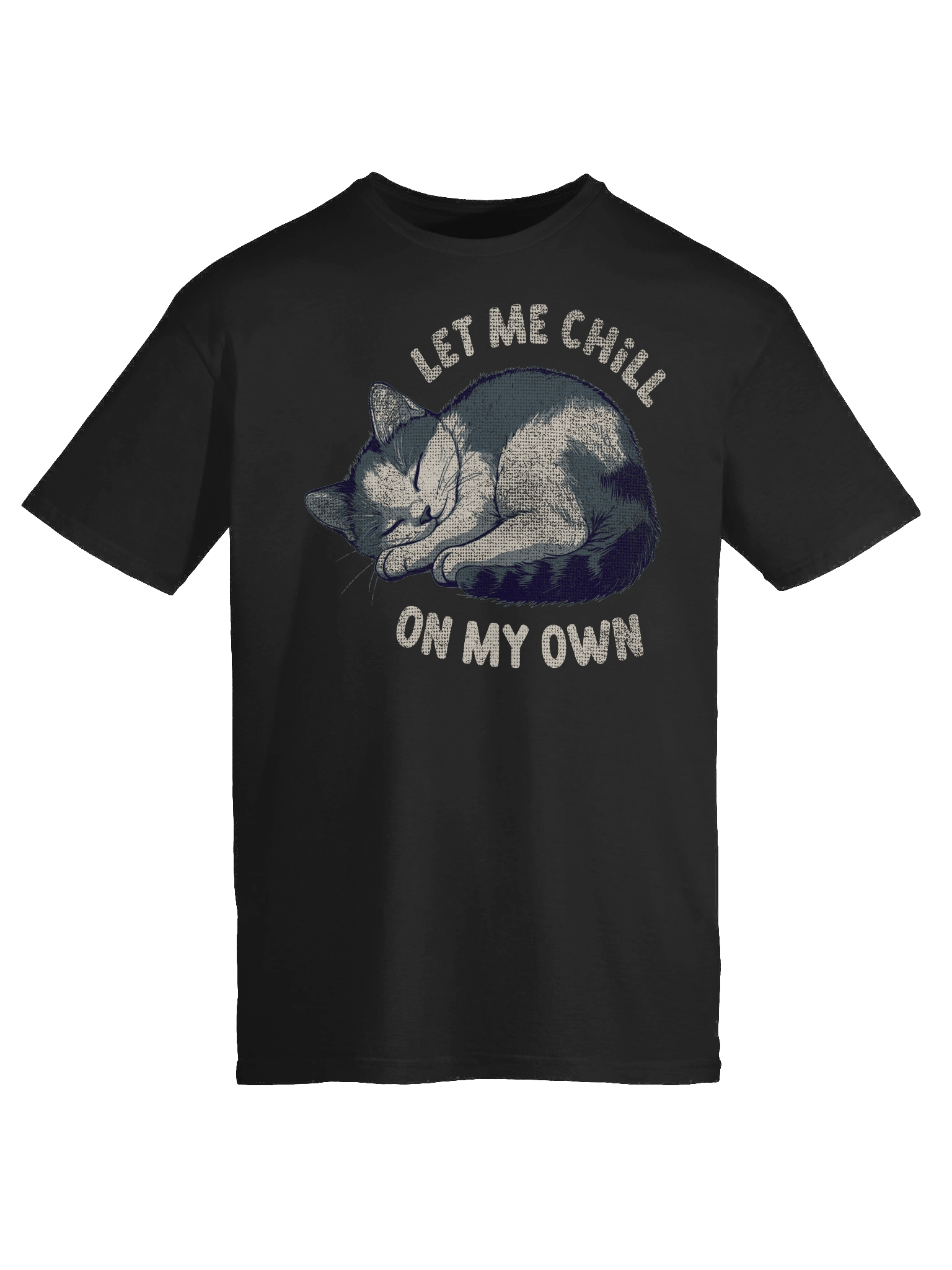 Let Me Chill On My Own Cat T-Shirt product image (52)