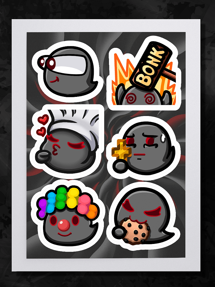 Emote Sticker Sheet 5 product image (1)