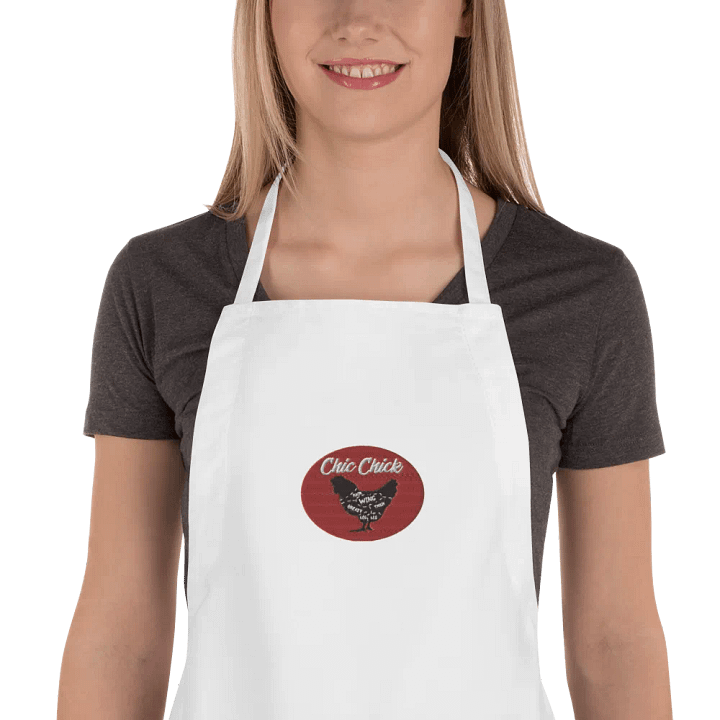 Chic Chick Embroidered Apron product image (1)
