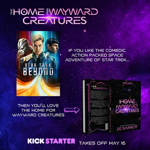 Meet THE HOME FOR WAYWARD CREATURES (Volume 1), my new paranormal space romantasy series about the galaxy’s only animal rescu...