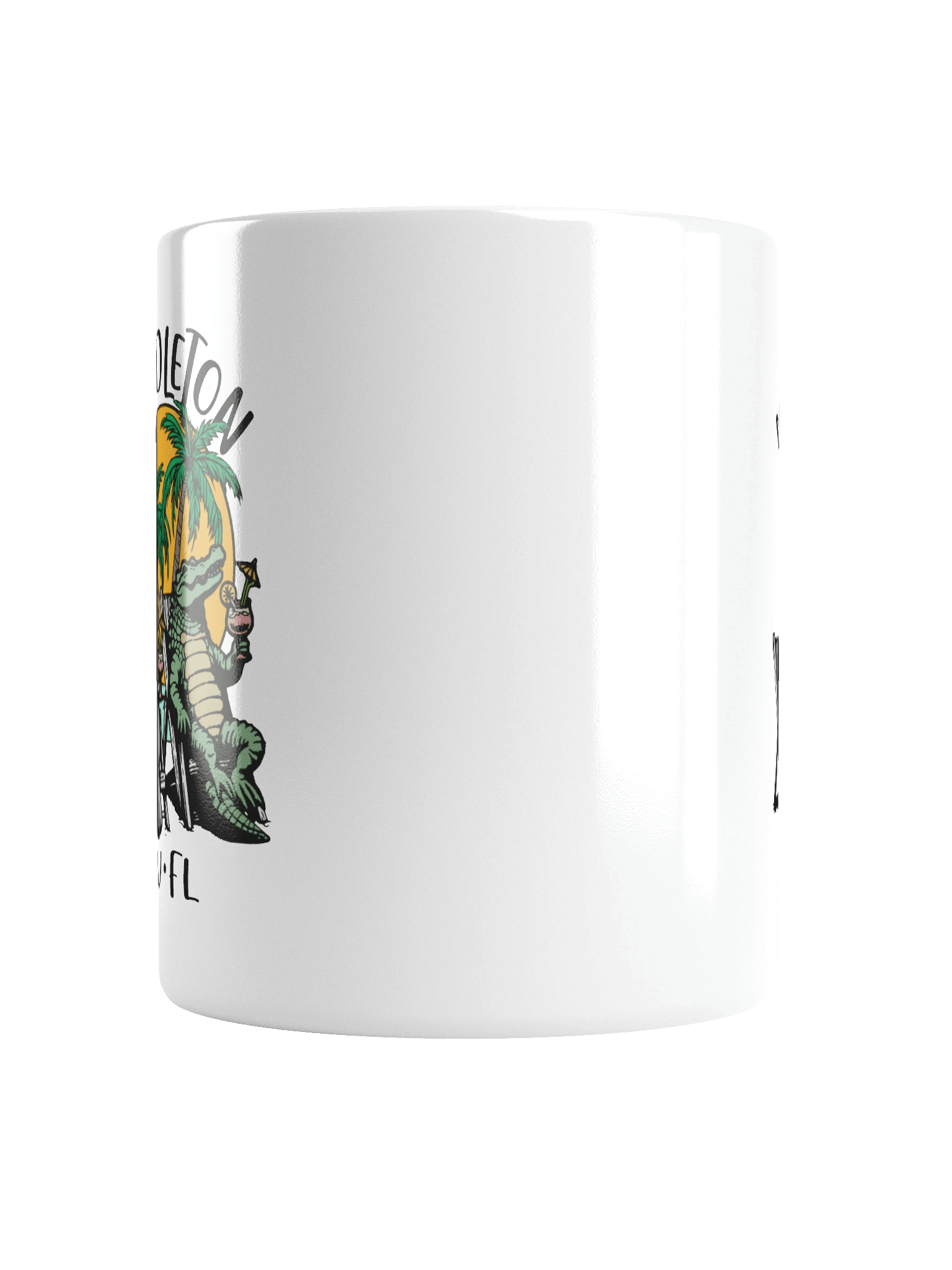 Middleton TV Florida USA Fun Manatee Alligator Design Coffee Mug product image (6)