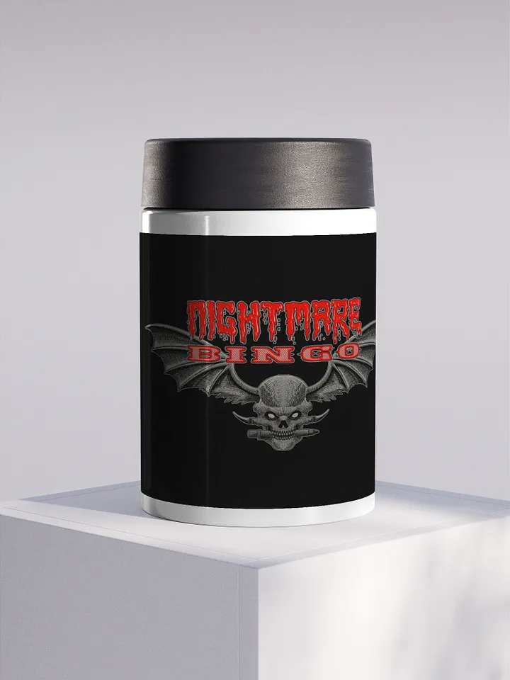 Nightmare Bingo Stainless Steel Koozie product image (1)