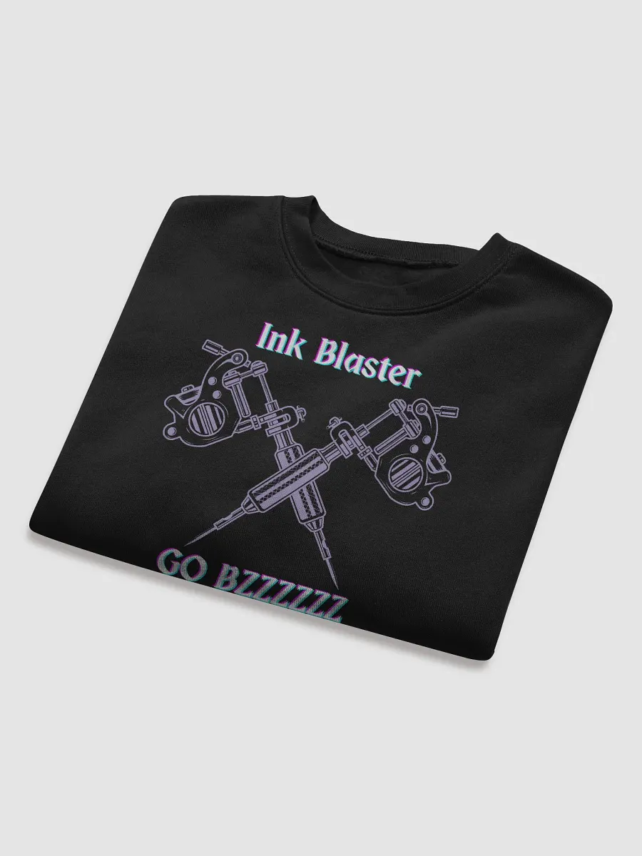 "Ink Blaster Go Bzzzz" Cropped Sweater product image (8)