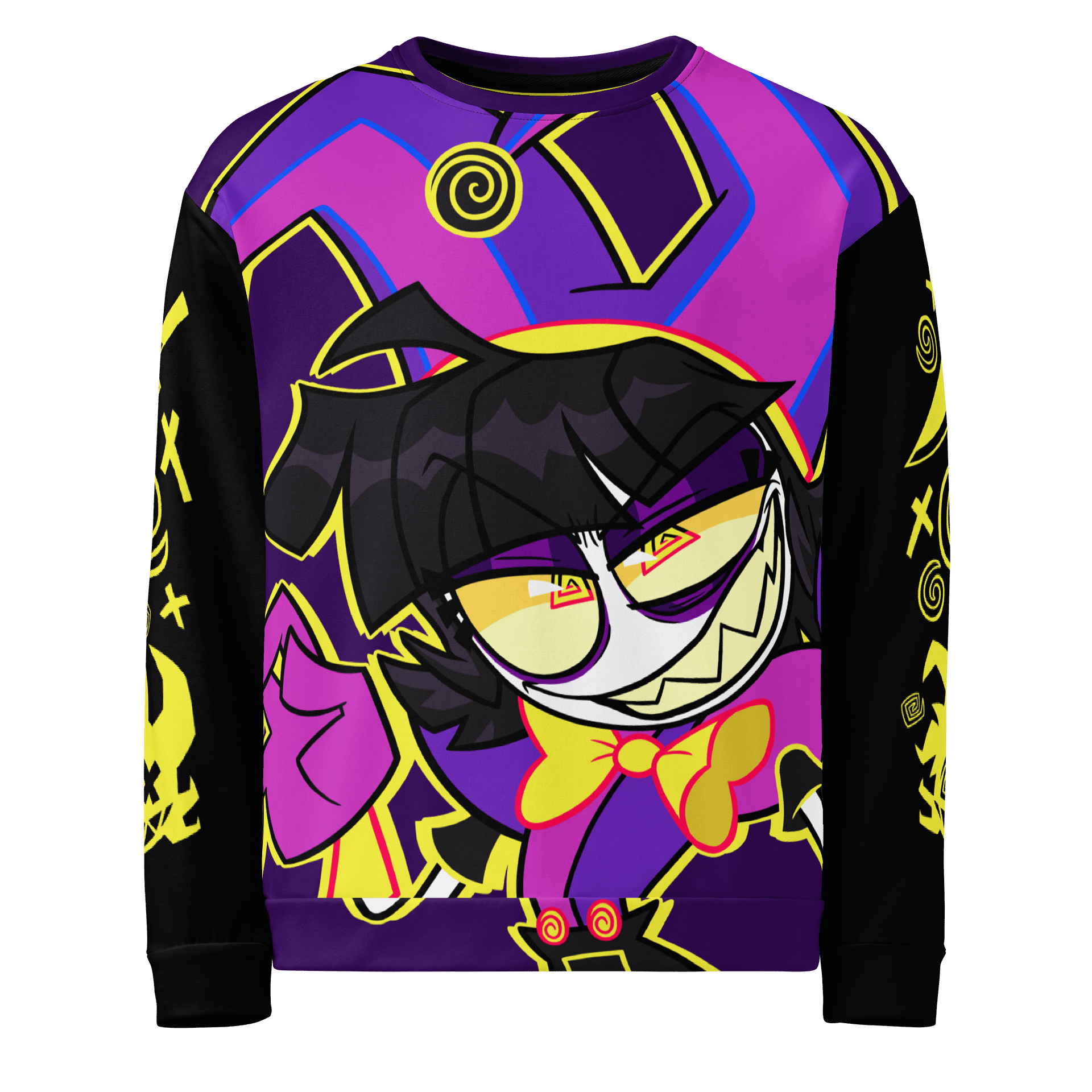 A Little Bit Bad - POX All Over Longsleeve! (Purple/Black) product image (1)
