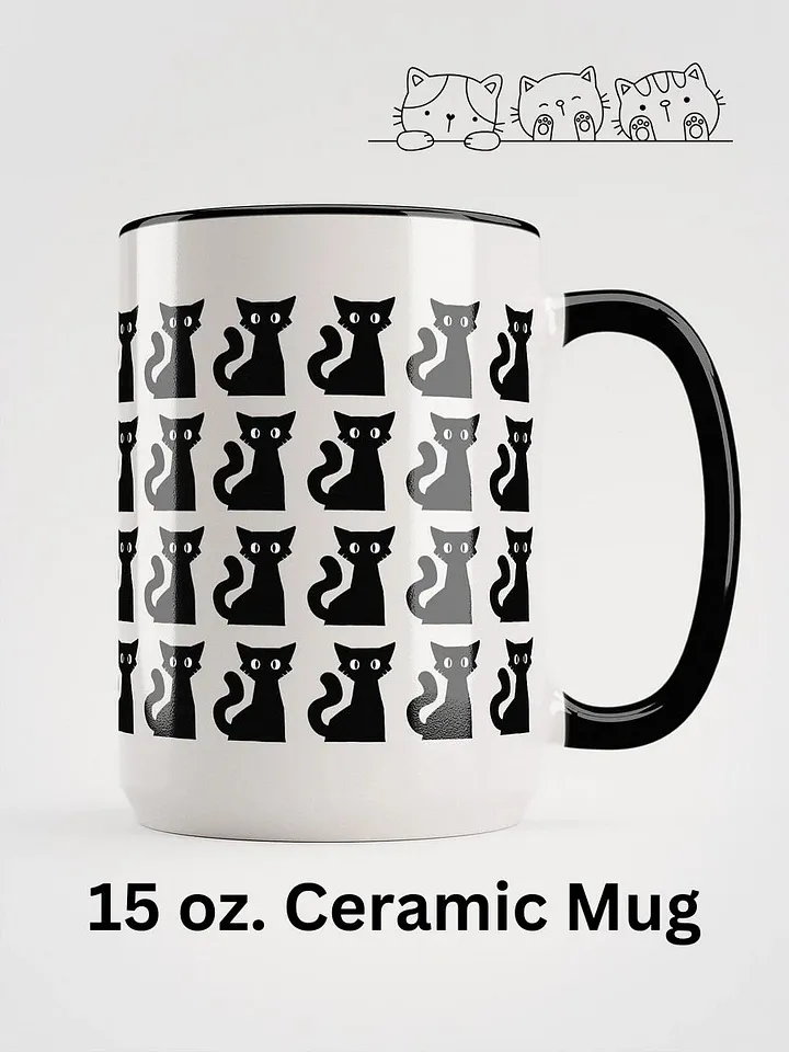 Parade of Black Cats - 15oz. Mug product image (1)