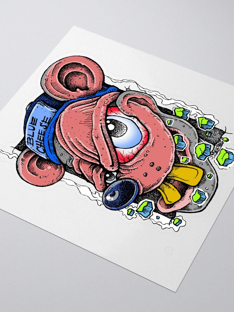 Blue Cheese Kiss Cut Sticker product image (5)