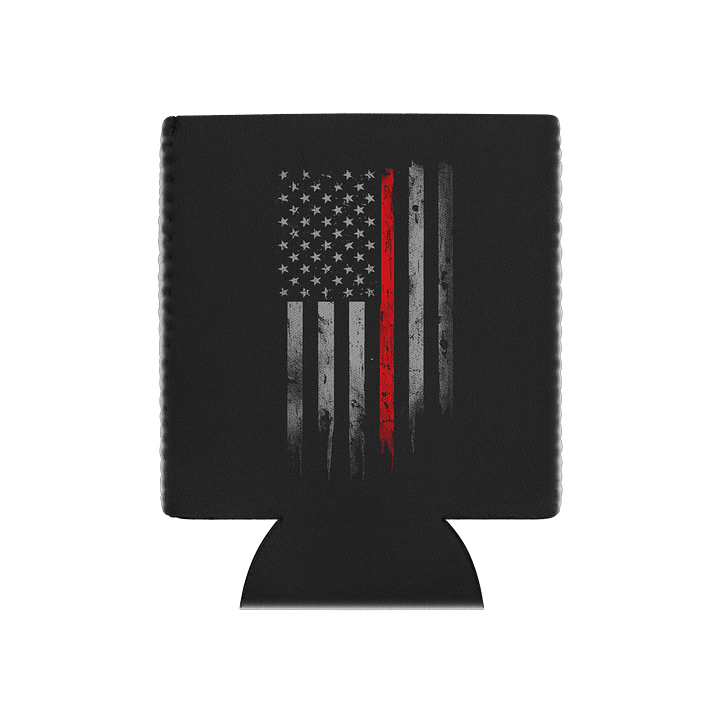 Thin Red Line Flag 3.0 Coozie product image (1)