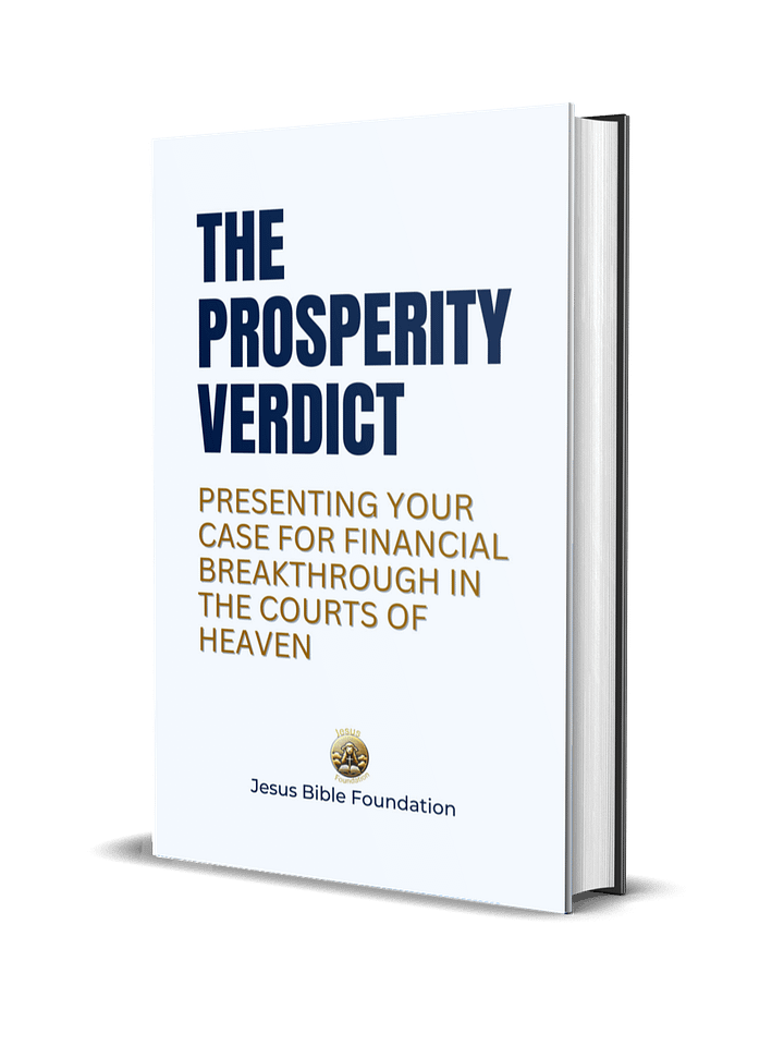 The Prosperity Verdict: Presenting Your Case for Financial Breakthrough in the Courts of Heaven product image (1)