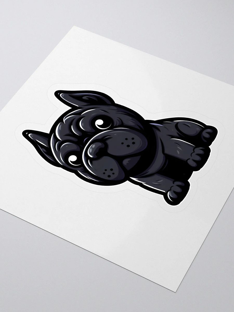 Black Cane Corso with Toys Sticker – Cute and Fun Dog Lover Decal product image (3)