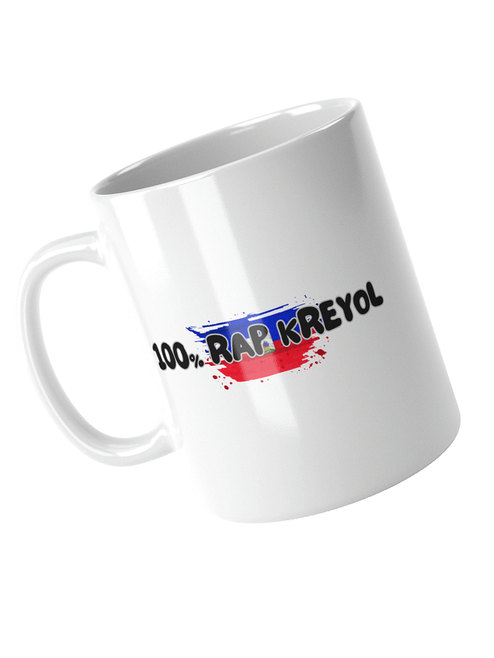 San pou san White Black Glossy Mug product image (2)