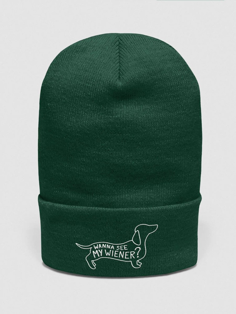 Wanna See My Wiener? Embroidered Toque product image (26)