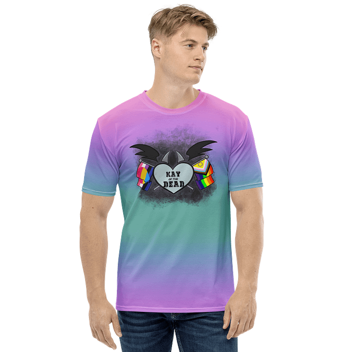 Kay_of_the_Dead Pride Logo Trigender Pride Tee product image (1)