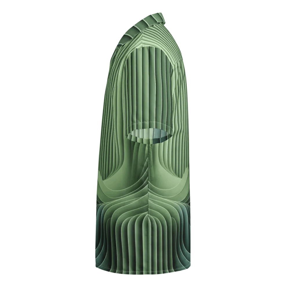 Men's Full-Print-5 Green Hawaiian Shirt product image (3)