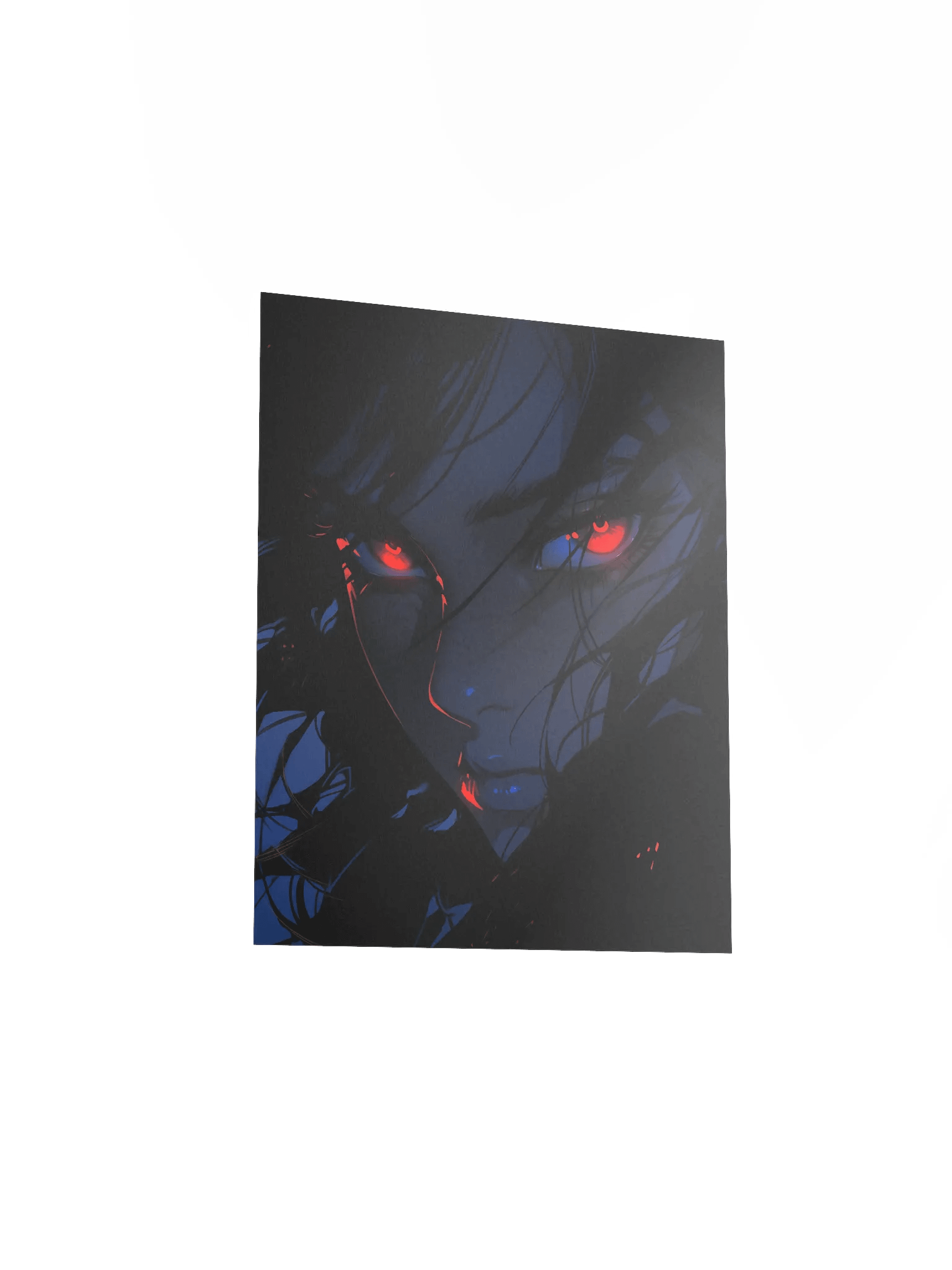 Crimson Gaze Matte Poster product image (18)