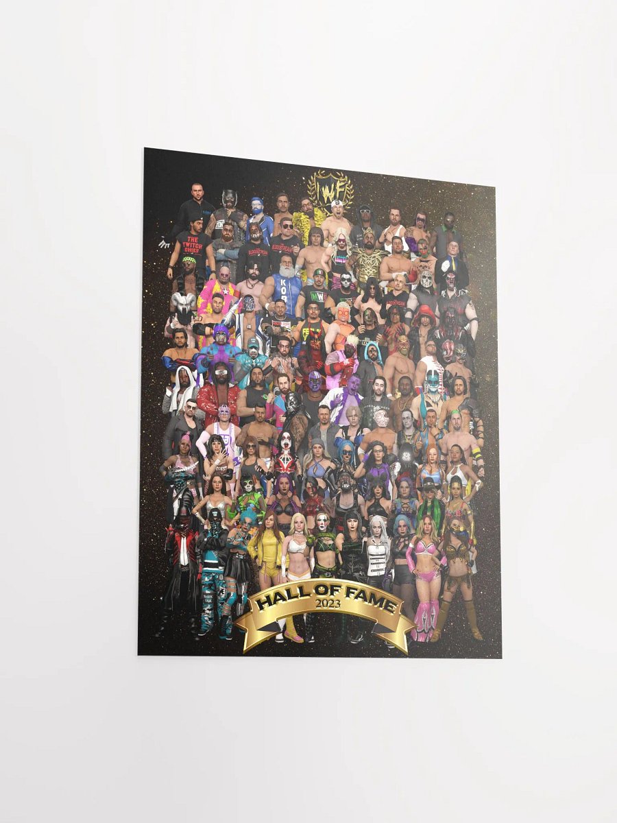 IWF Hall of Fame '23 Poster product image (3)