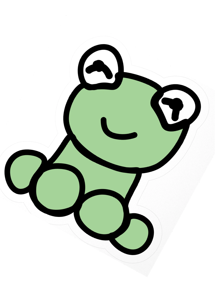 FROG STICKER product image (6)