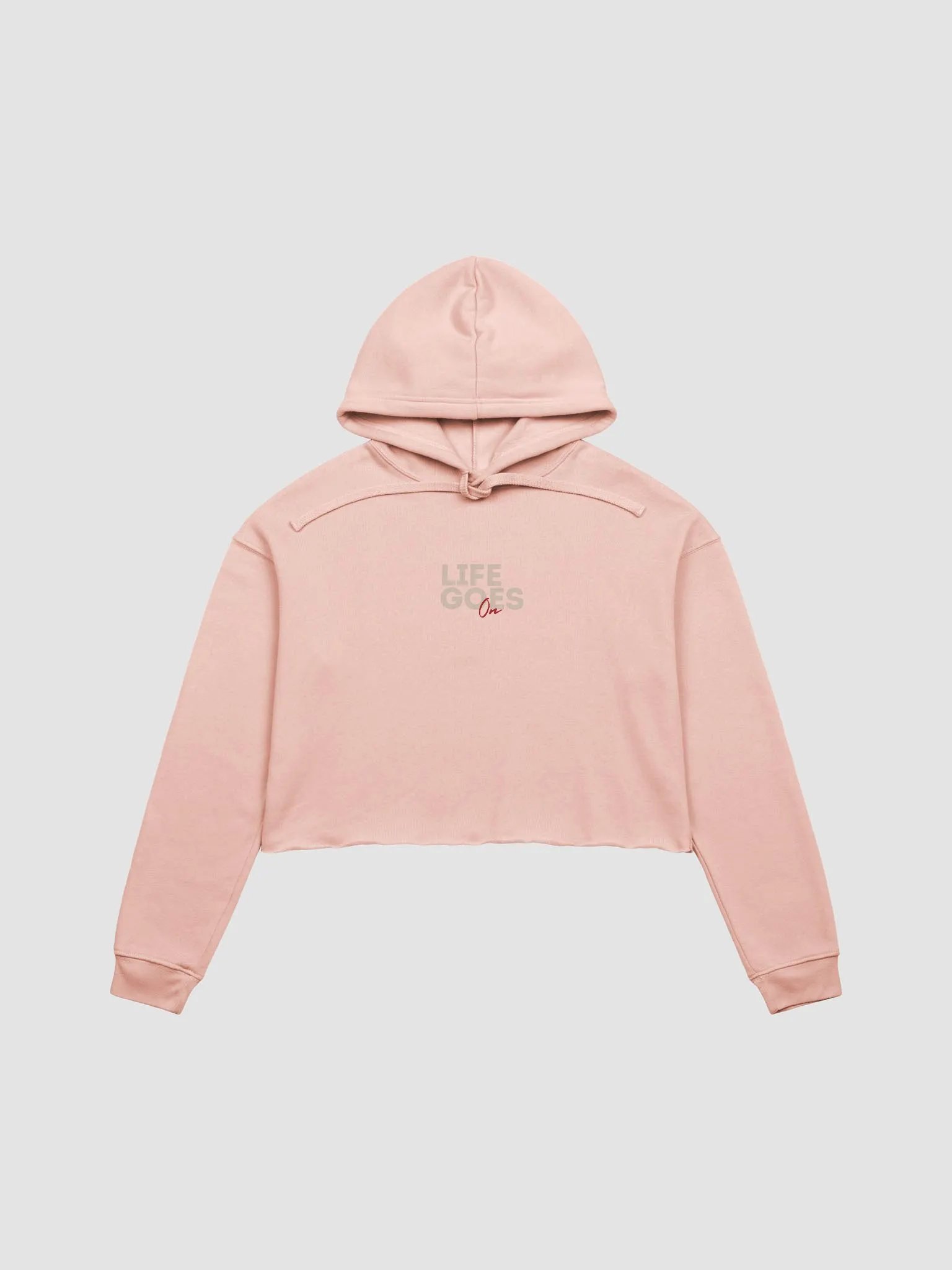 Life Goes On - Fleece Crop Hoodie product image (4)