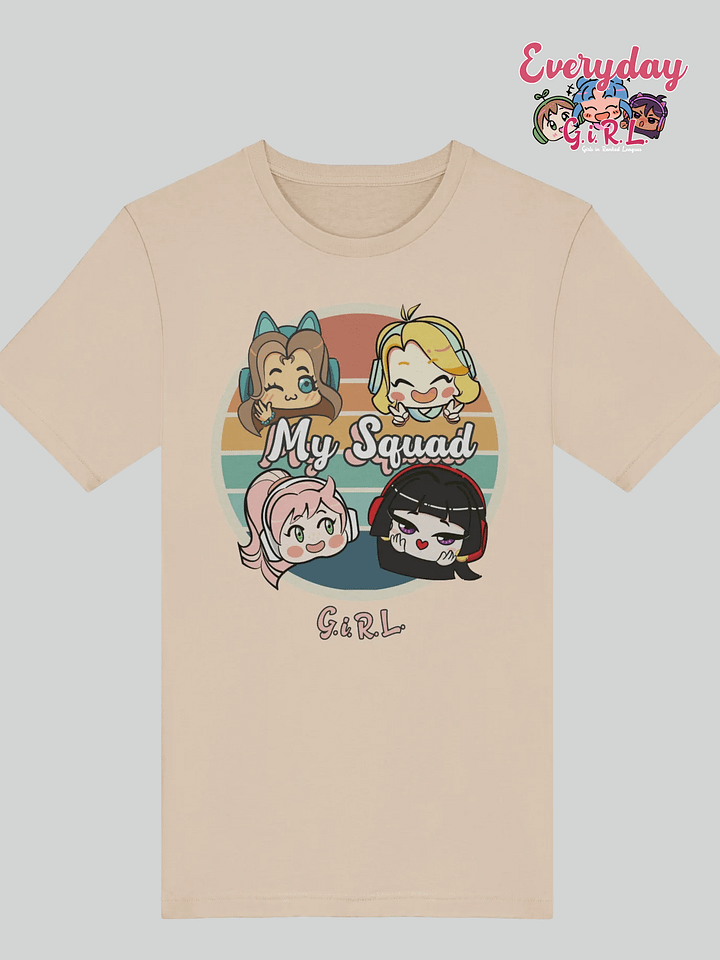 Gamer girl t-shirt - My Squad by G.i.R.L. product image (1)