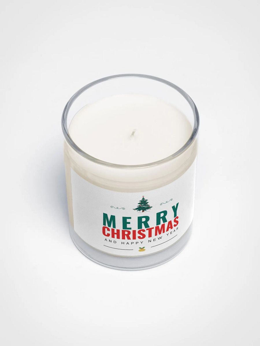 Festive Holiday Soy Wax Candle product image (3)