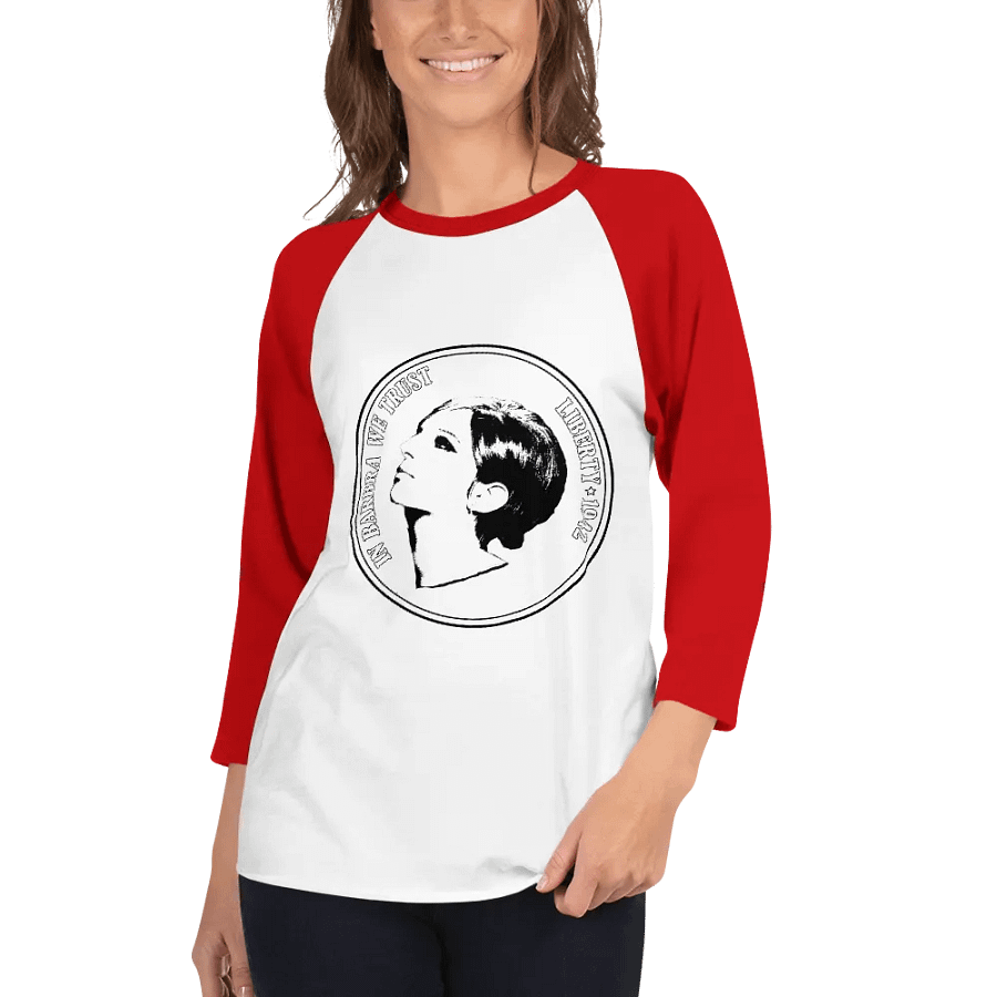 In Barbra We Trust - Midnight Comfort Raglan Tee product image (4)