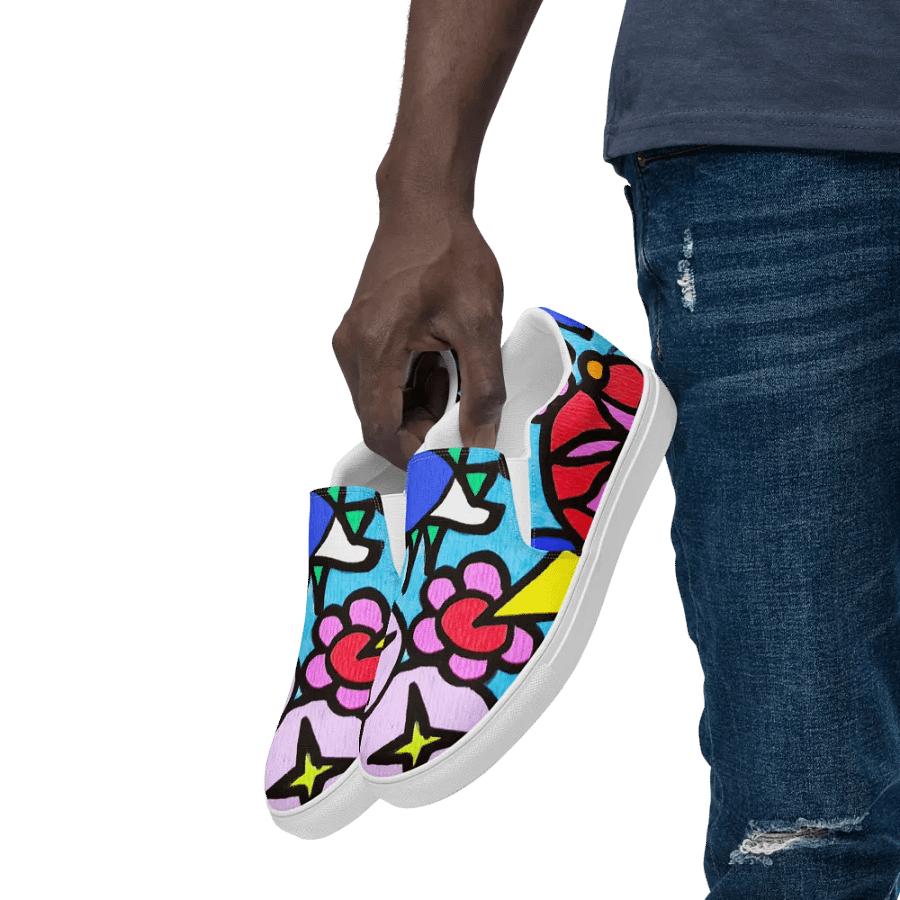 Men's Starry Slip-On Canvas Shoes product image (3)