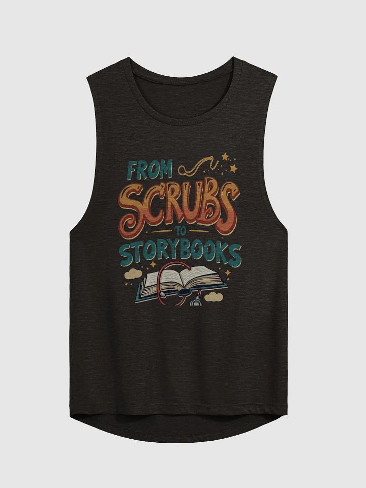 Scrubs to Storybooks Flowy Muscle Tank product image (6)
