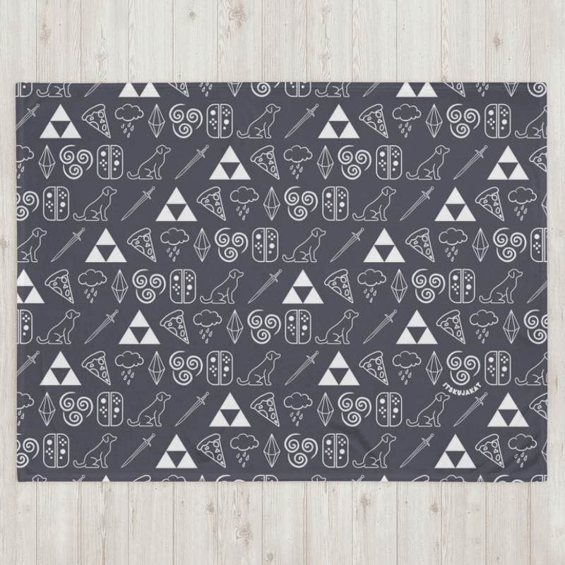 Kuja's favorite blanket (gunmetal purple) product image (3)