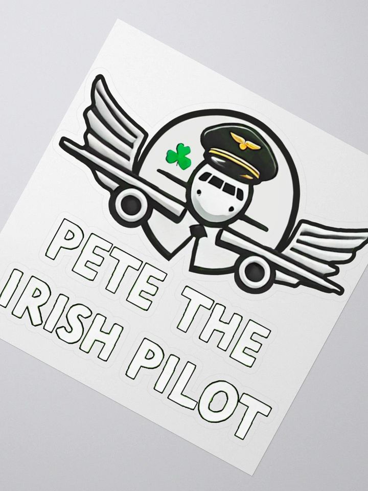 Logo White Stickers product image (2)