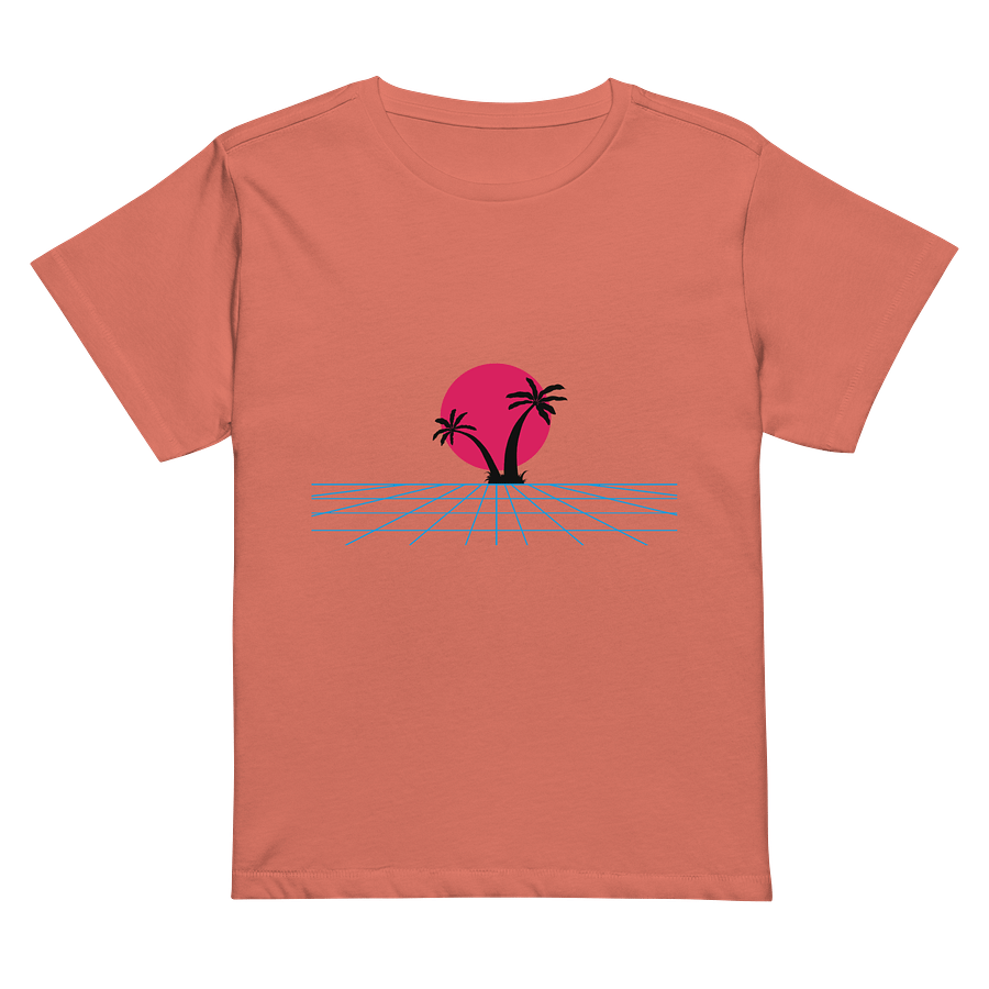 Sunset Palms High-Waisted Tee product image (2)