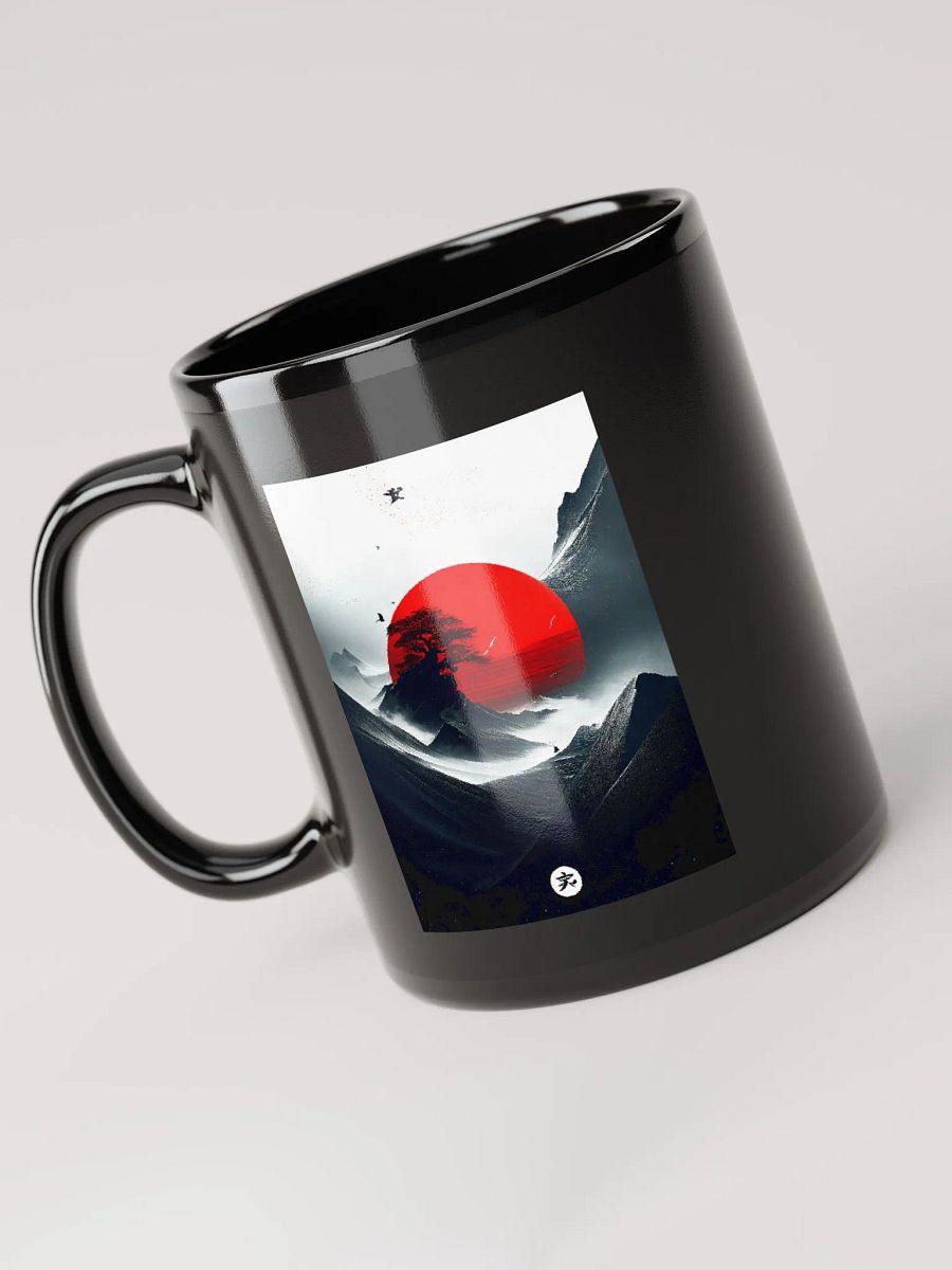 Geometric abstract art in Japanese style (front & back) product image (3)