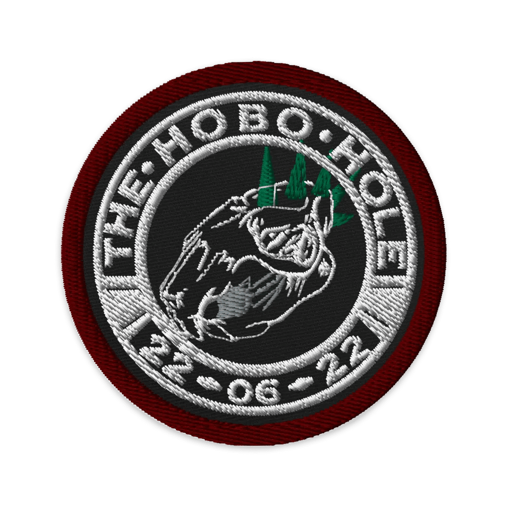 Hobo Hole Embroidered Patch product image (1)