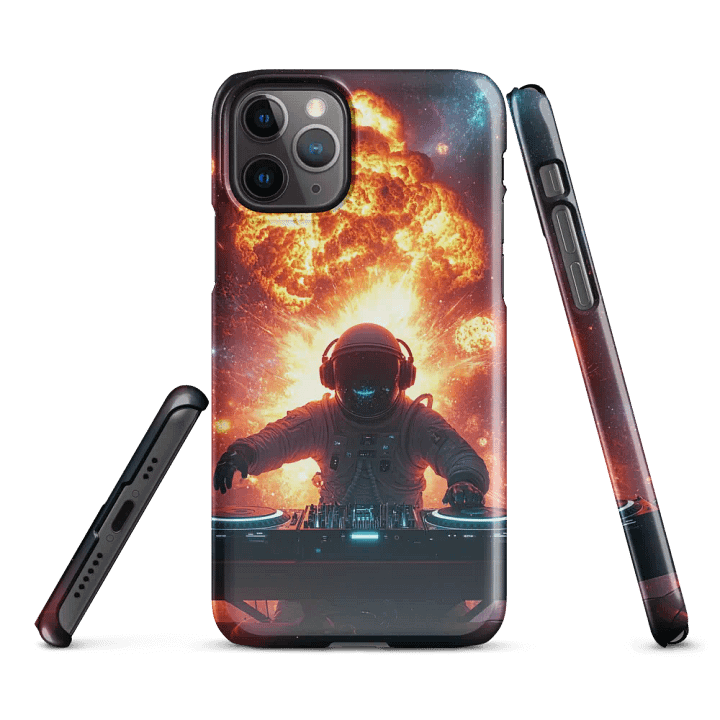 Snap Case for iPhone – Galactic Bass Drop product image (3)