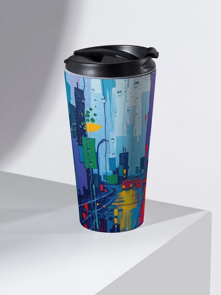Cityscape Stainless Steel Travel Mug/Tumbler product image (2)