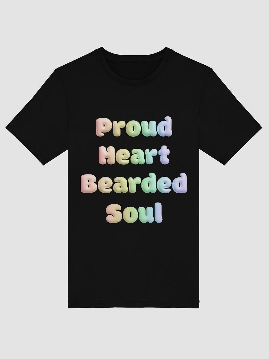 The Beard Zone Bubble Pride Graphic Tee product image (5)