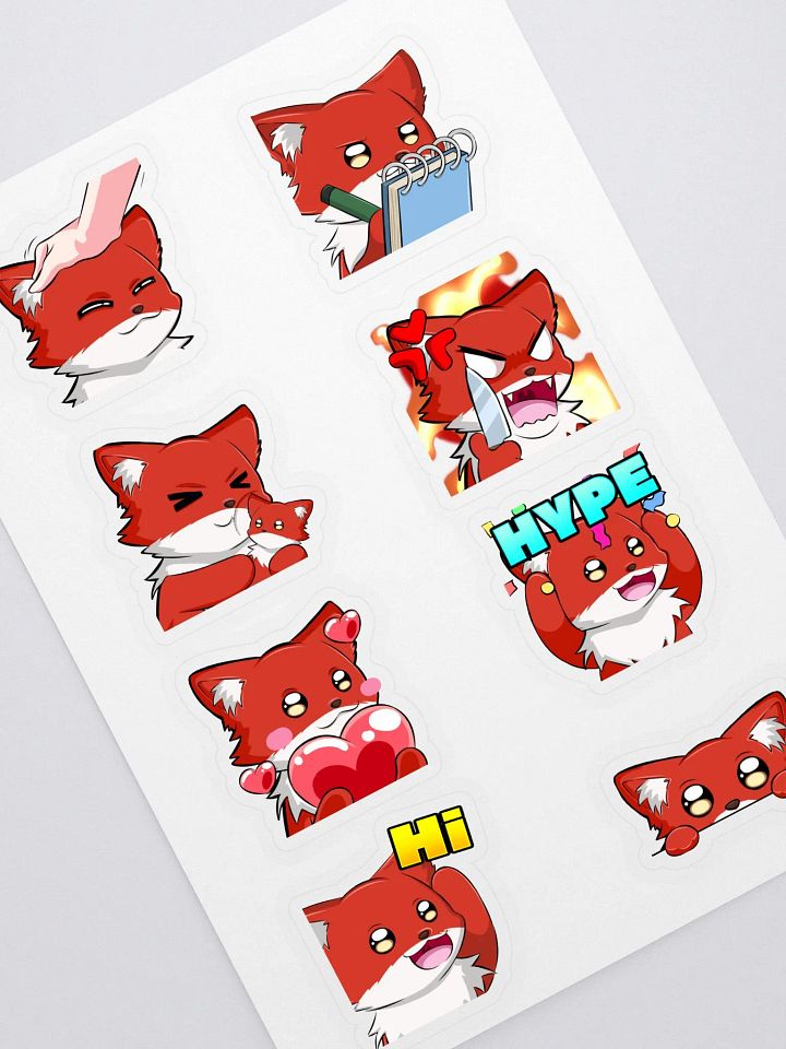 Trickster Emote Sticker Sheet product image (2)