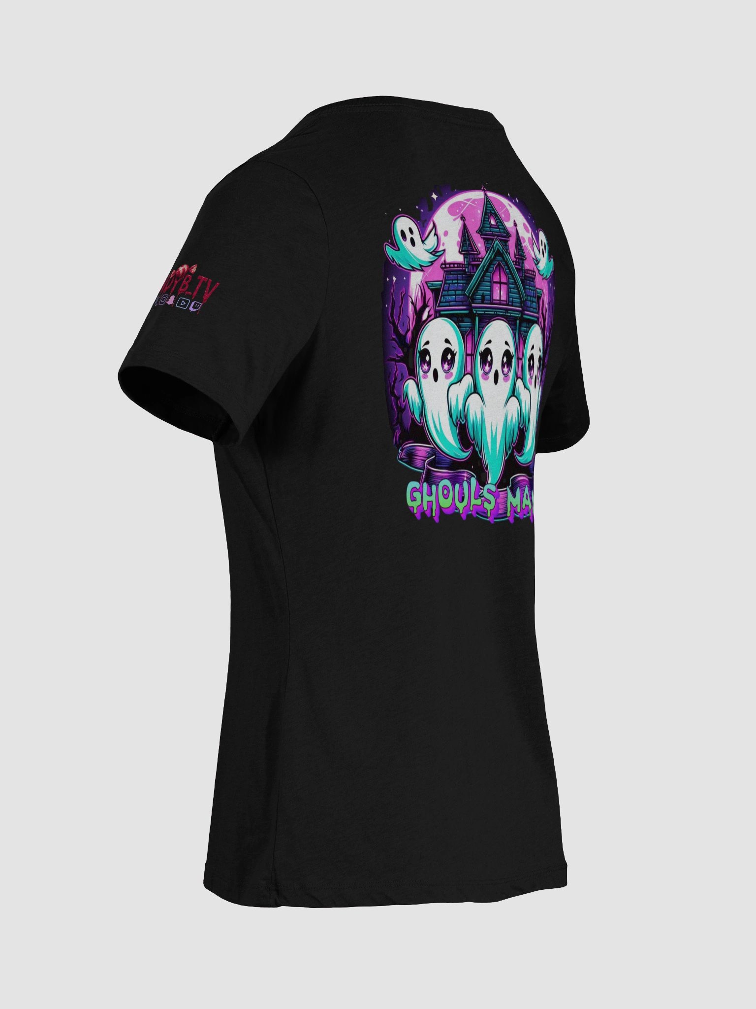 Boo Babes X Ghouls Manor WOMENS VNECK product image (74)