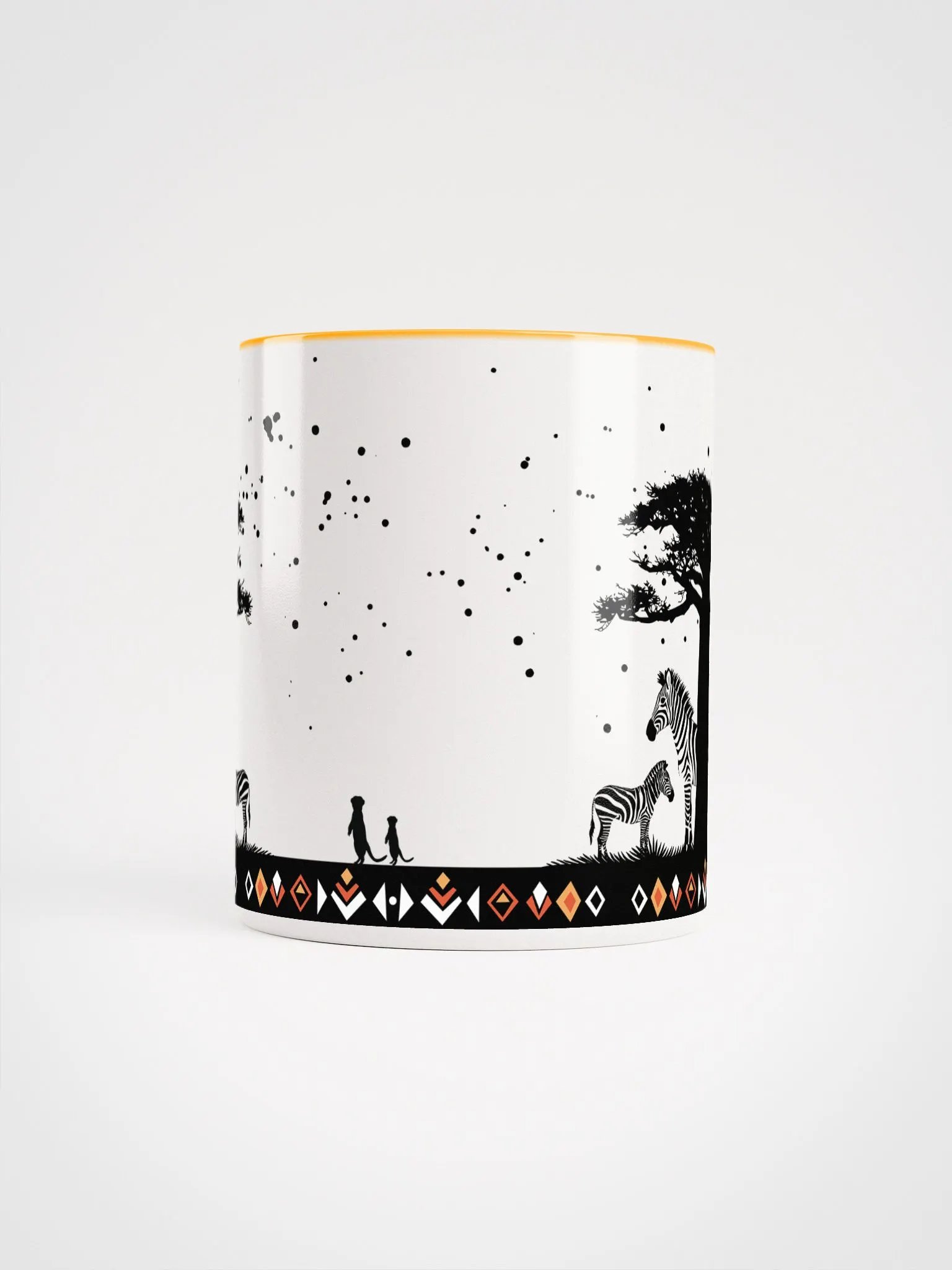 Zebra Oasis Ceramic Mug product image (10)