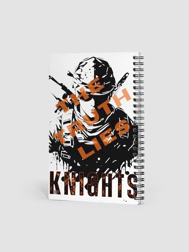 The Truth Lies Spiral Notebook product image (2)