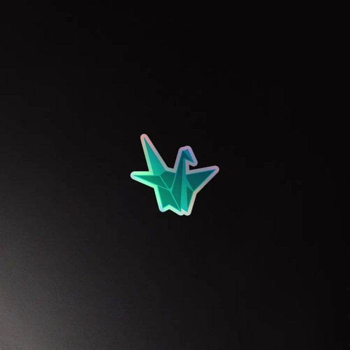 KrazeyHazey Fold Holo Sticker product image (4)