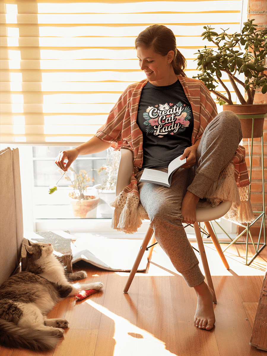 Creaty Cat Lady Tee product image (9)