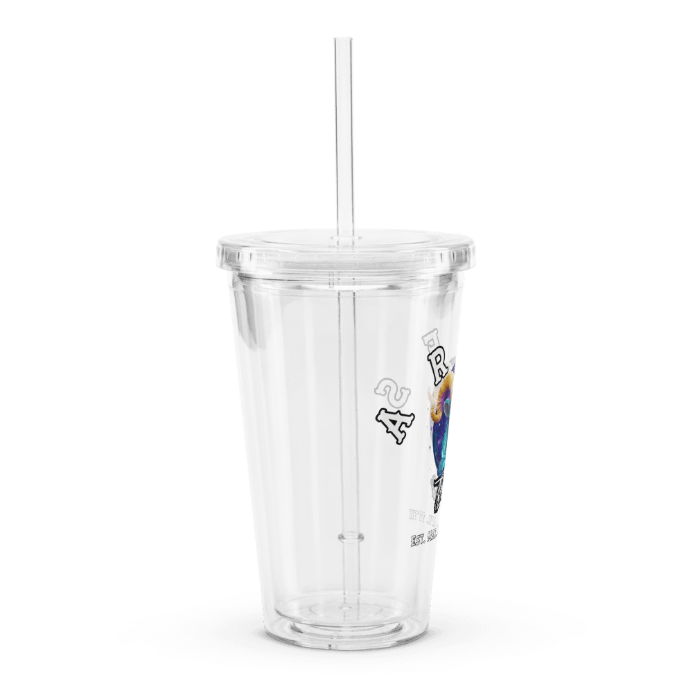 Aries - Zodiac Double Wall Clear Plastic Tumbler product image (3)