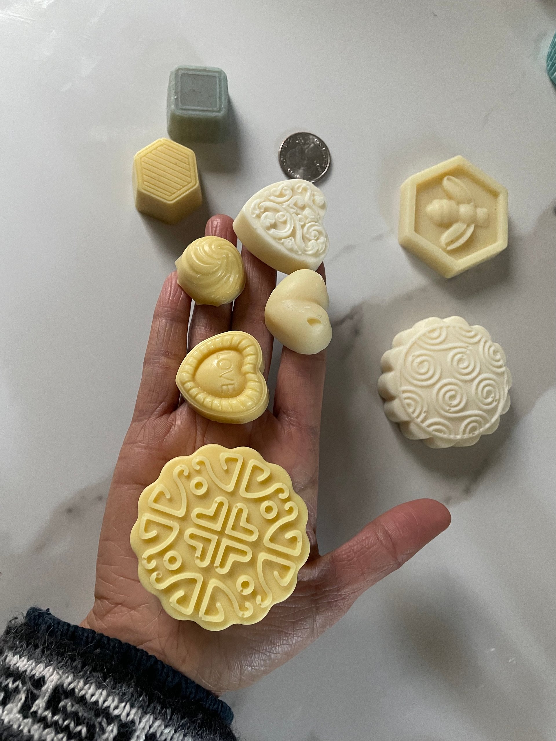 Wax Free Premium Moisturizing Solid Body Butter Bar - Refillable, Gift Ready product image (7)