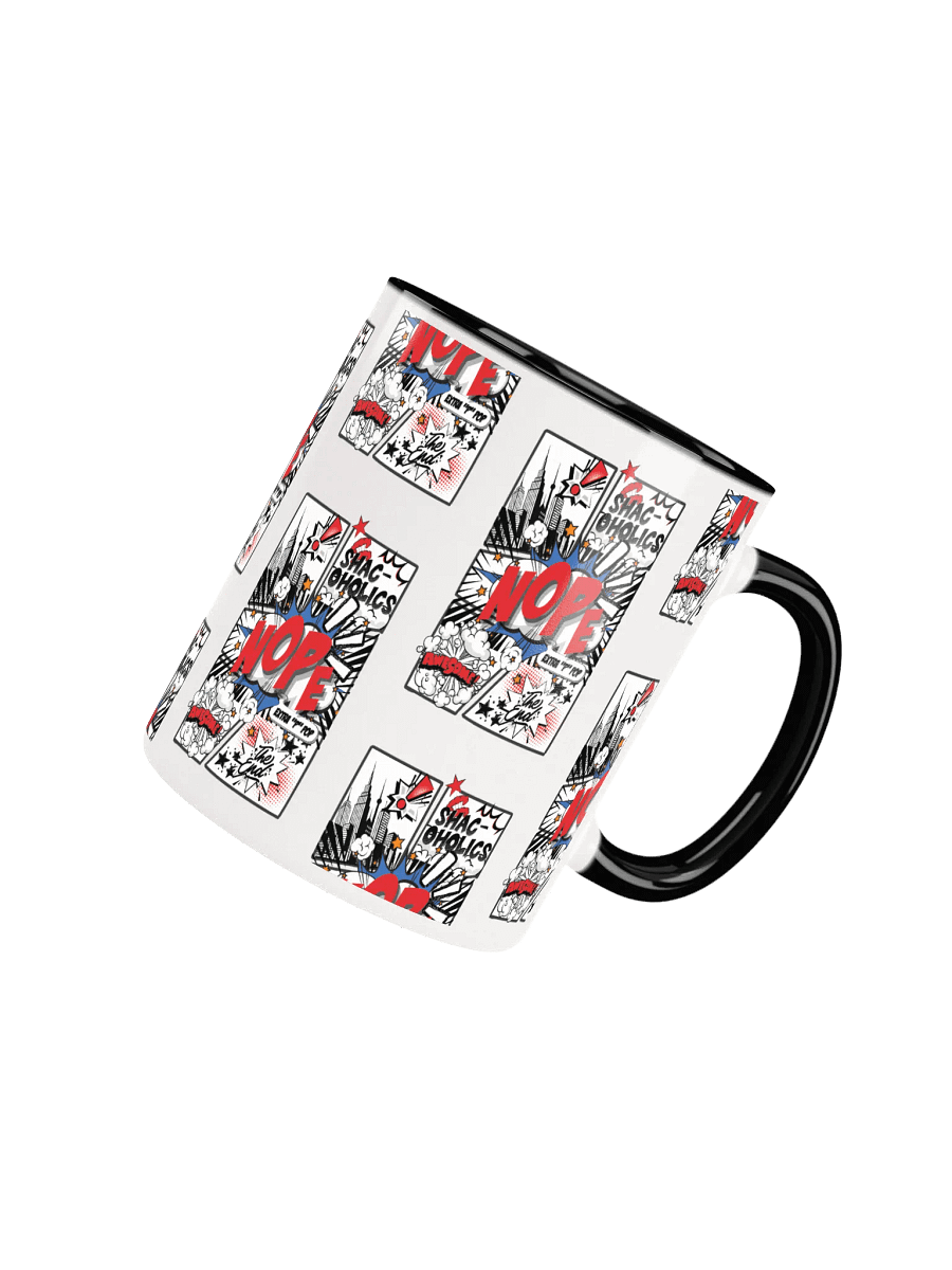 Shac-oholics Comic Blast Mug - Red 