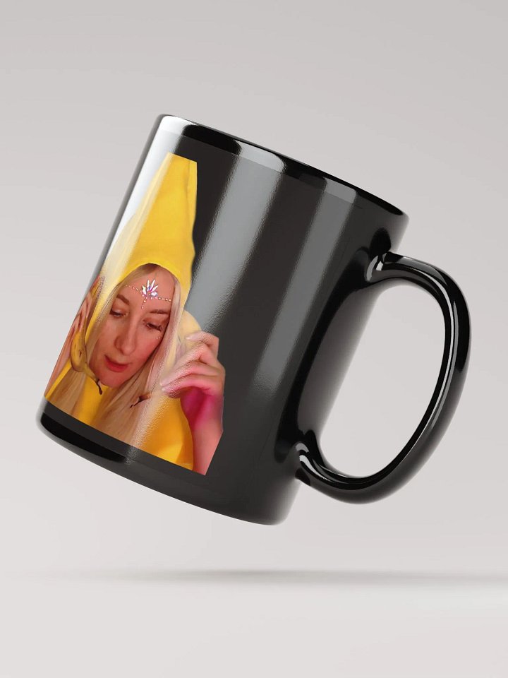 No bananas allowed black mug product image (2)