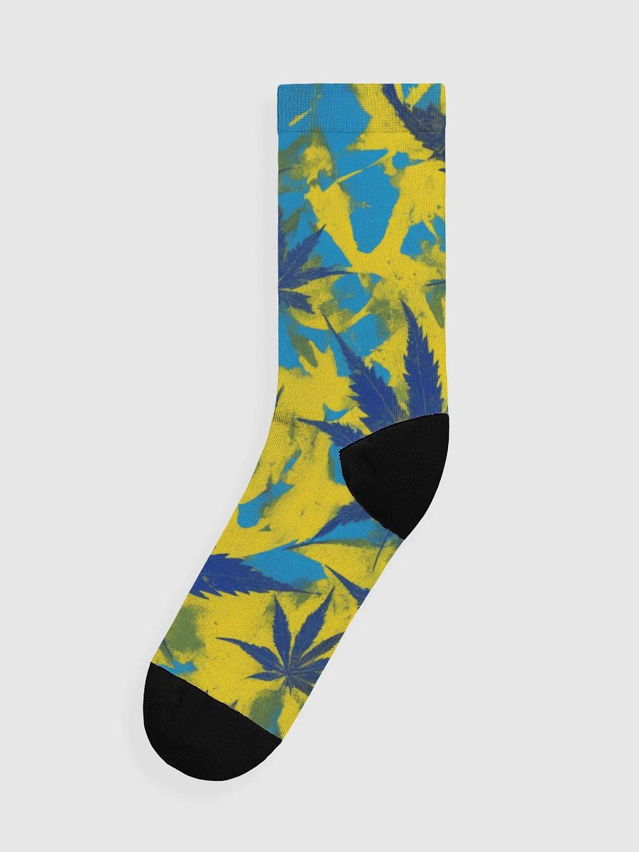 BLUE YELLOW LEAFS product image (2)