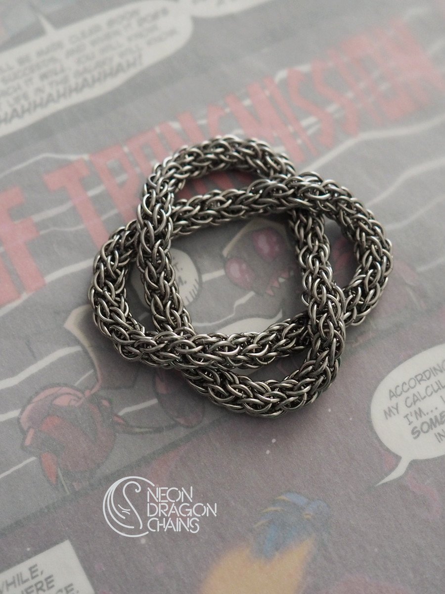 Titanium Infinity Fidget Spinner / OOAK product image (1)