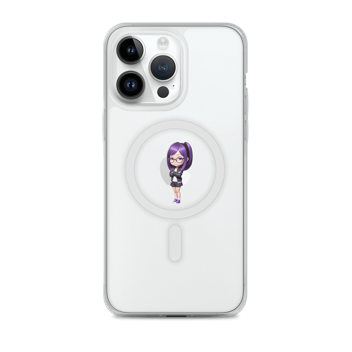 (PURPLE CHIBI) K Clear Case for iPhone product image (1)