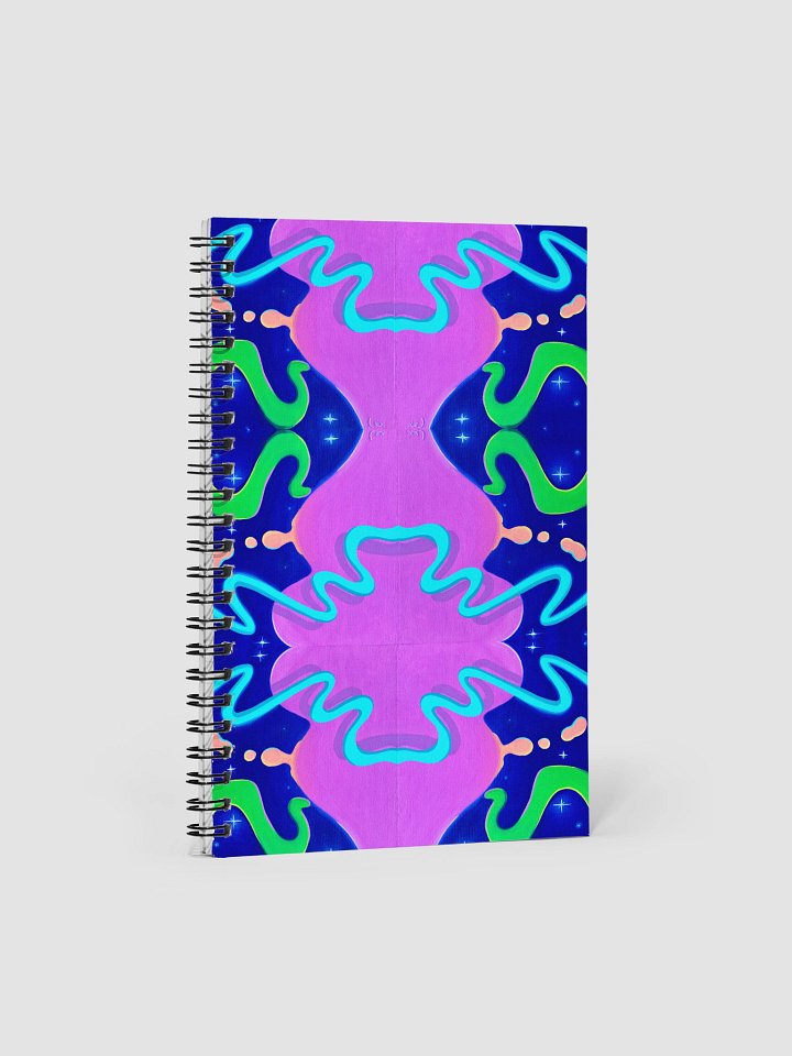 Lava and Light Spiral Notebook product image (1)