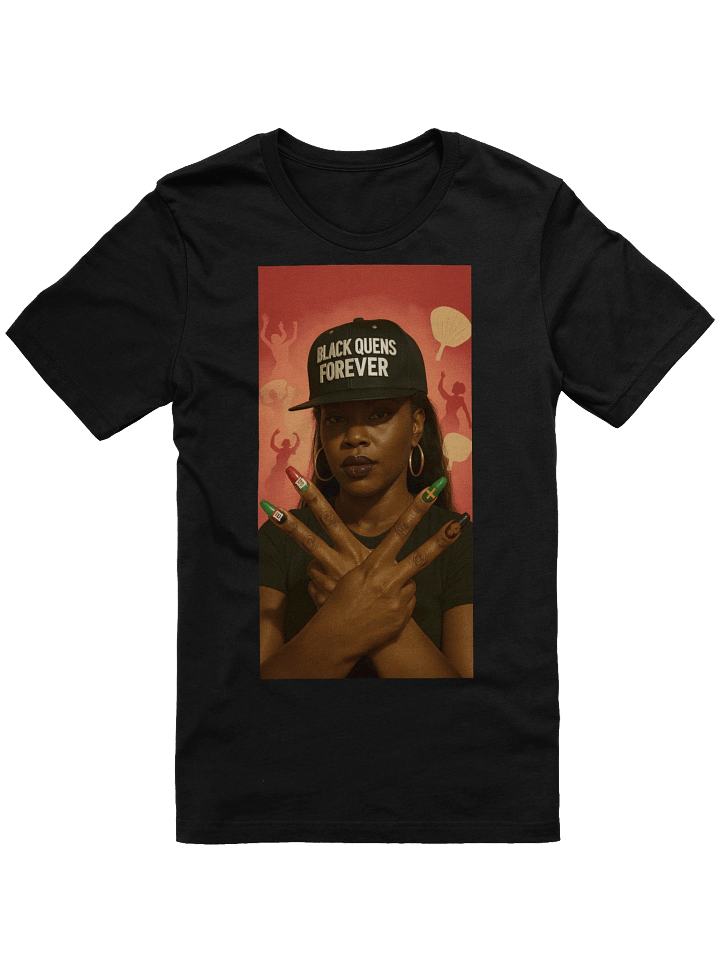 Black Queens Forever Graphic Tee product image (1)